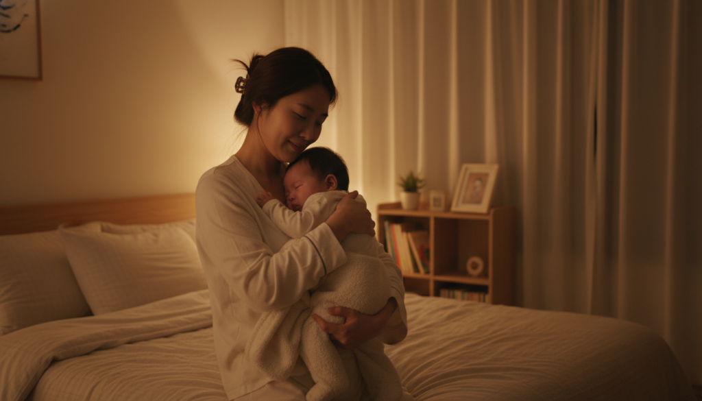소아 낯가림이 잠들기 전 악화될 때, 가정에서의 대응 기준은 소아 낯가림이 잠들기 전 악화될 때, 가정에서의 대응 기준은