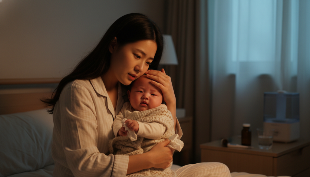 유아 기침이 3일째 계속될 때, 악화 신호를 어떻게 볼까