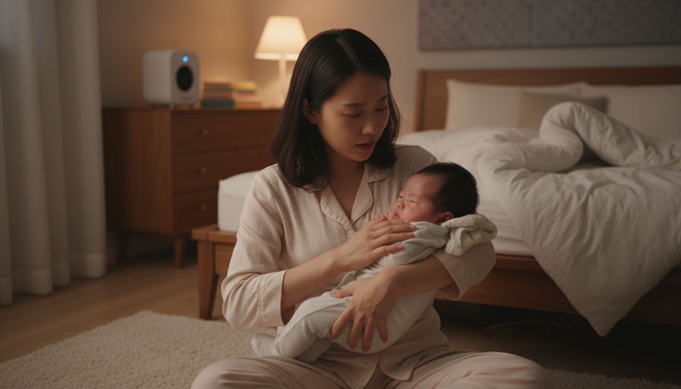 Home 아기 소리 민감이 잠들기 전 악화될 때, 반복될 때 점검할 기준은